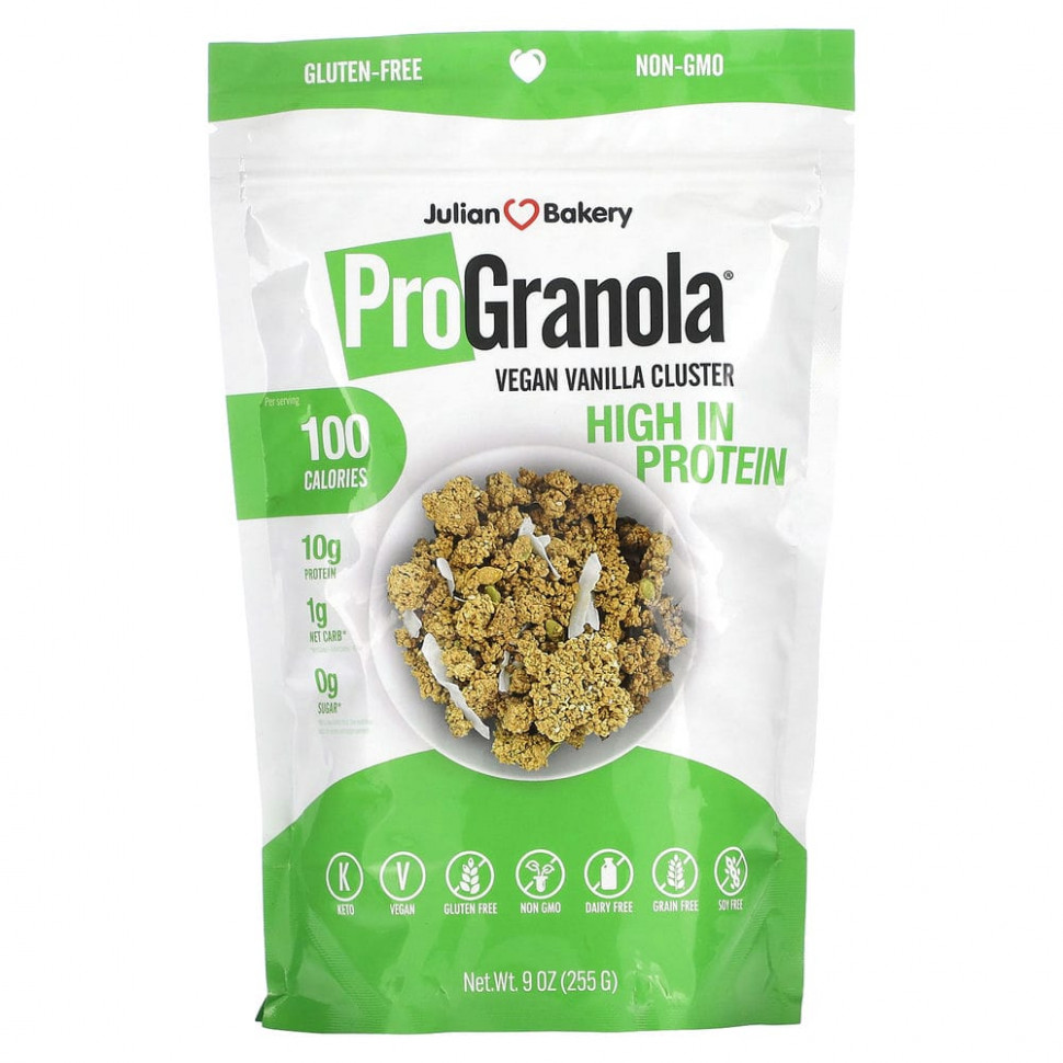 ������ ������ Julian Bakery, ProGranola, ��������� ������, 255 � (9 �����)  IHerb (������) ����