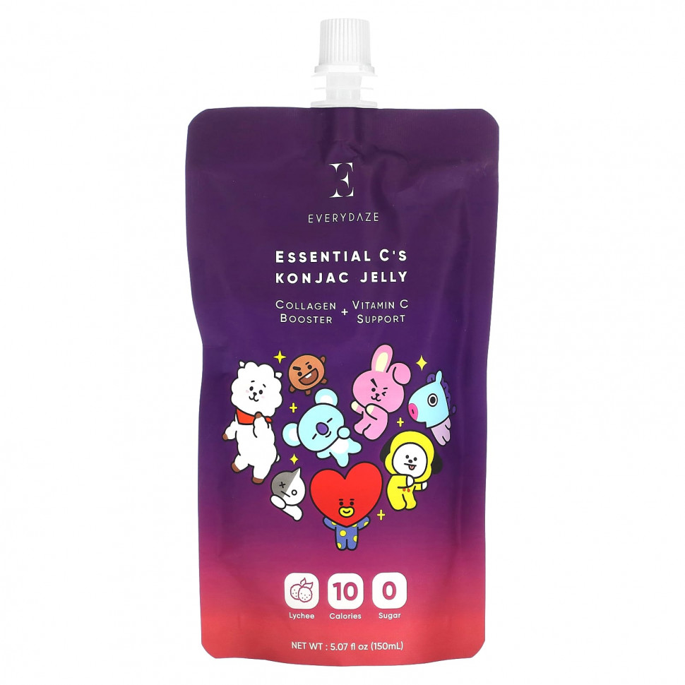  Everydaze, Essential C's Konjac Jelly, , 150  (5,07 . )    -     , -, 