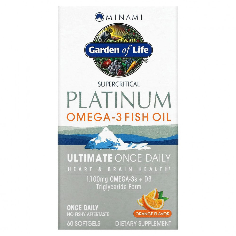  Minami Nutrition, Platinum,   -3   , 60       -     , -, 