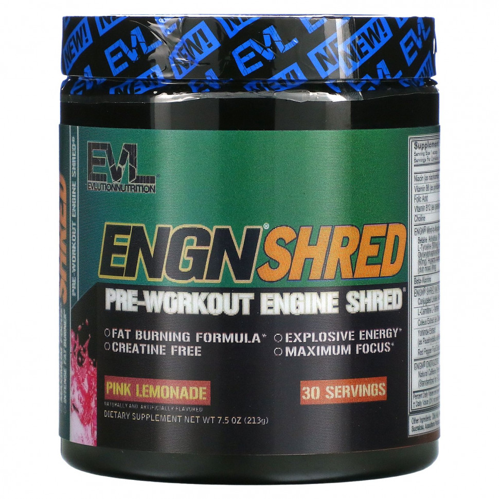  EVLution Nutrition, ENGN Shred,     ,  , 213  (7,5 )    -     , -, 