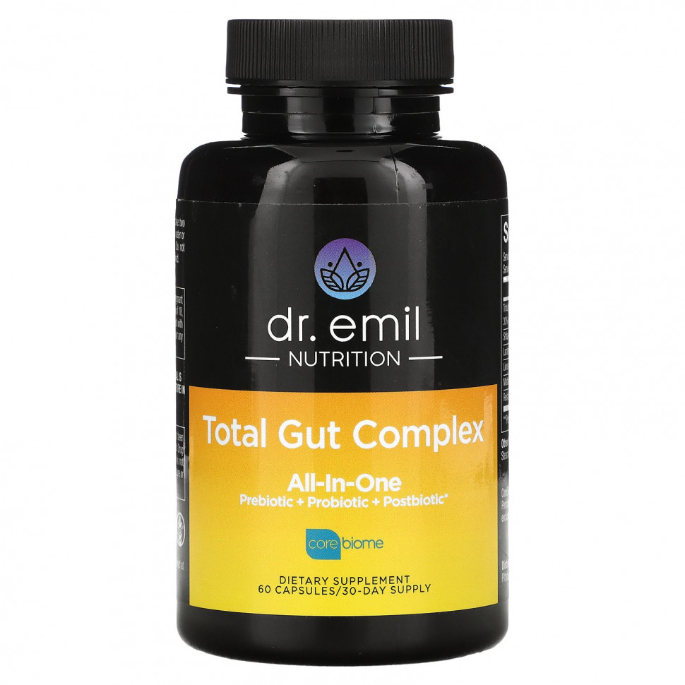  Dr Emil Nutrition, Total Gut Complex, 60     -     , -, 