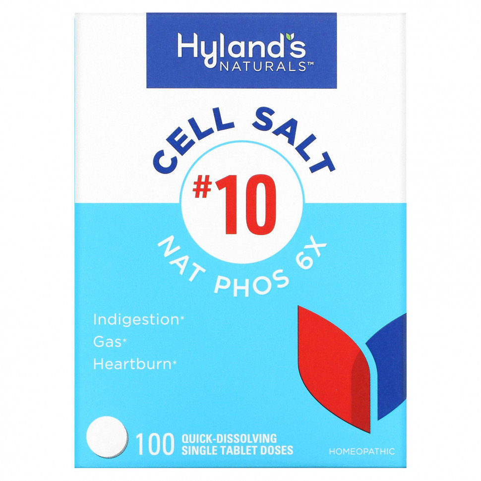  Hyland's, Cell Salt # 10, 100       -     , -, 