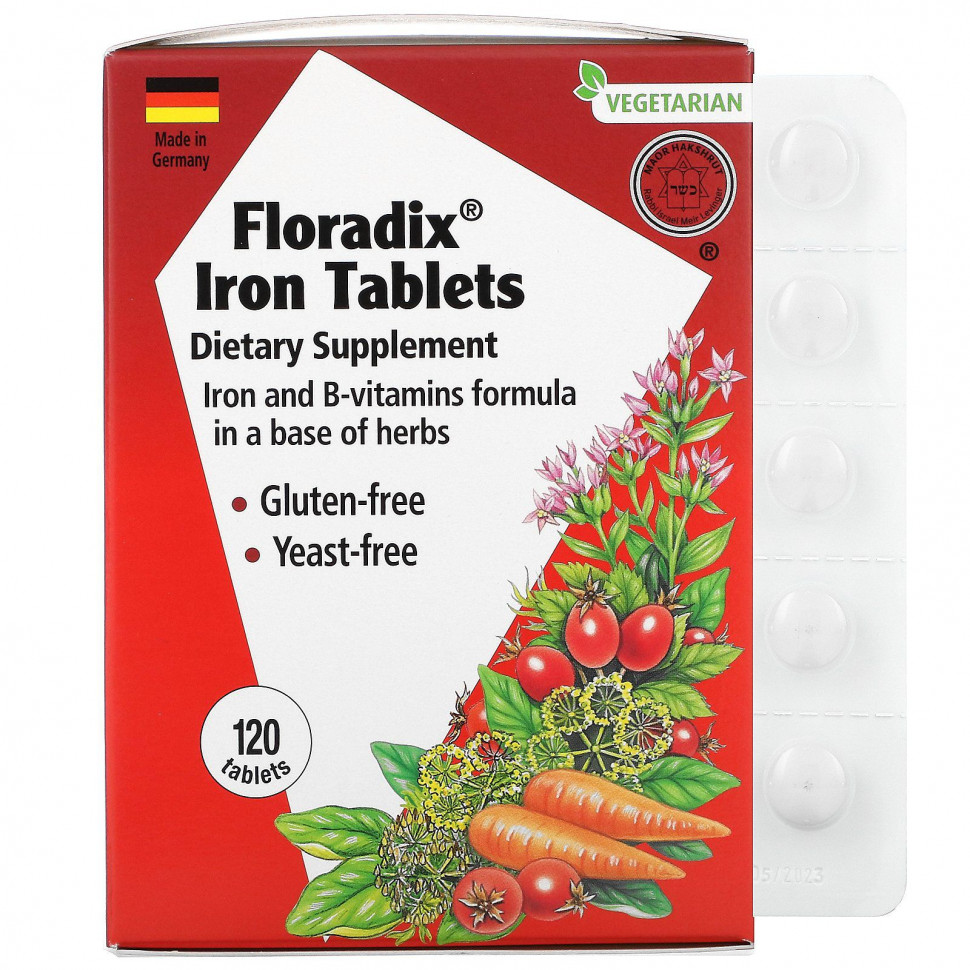  Gaia Herbs, Floradix, , 120     -     , -, 