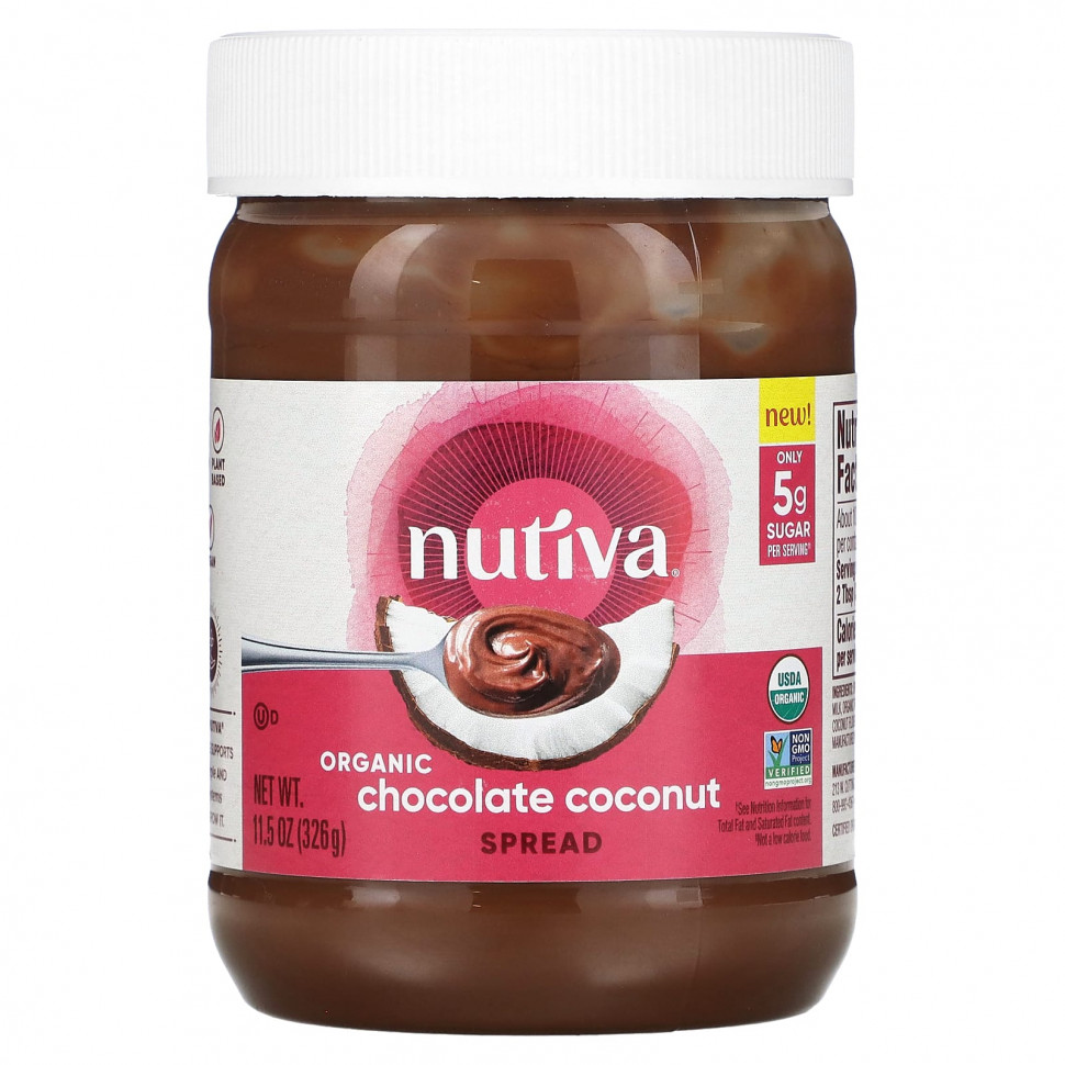 ������ ������ Nutiva, ������������ ������� � �����, 326 � (11,5 �����)  IHerb (������) ����
