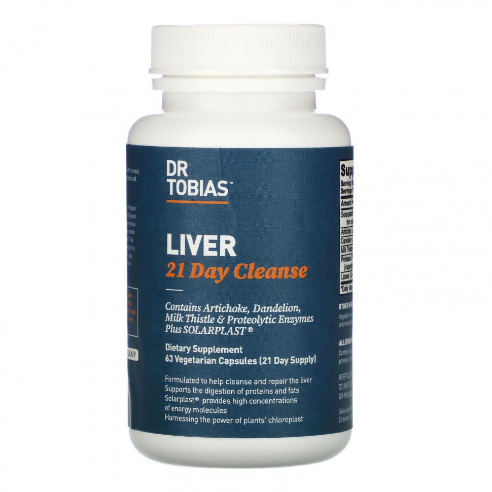 ������ ������ Dr. Tobias, Liver 21 Day Cleanse, 63 �������������� �������  IHerb (������) ����