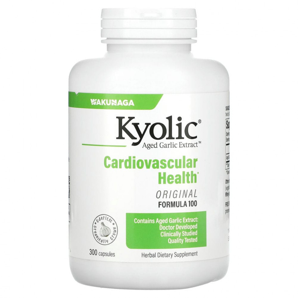  Kyolic, Aged Garlic Extract,   ,  - ,  100, 300     -     , -, 