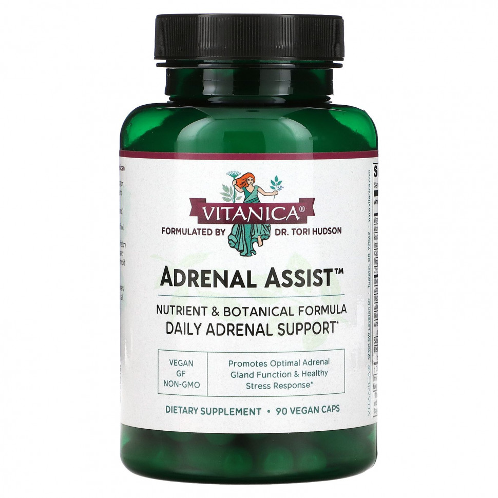  Vitanica, Adrenal Assist,     , 90      -     , -, 