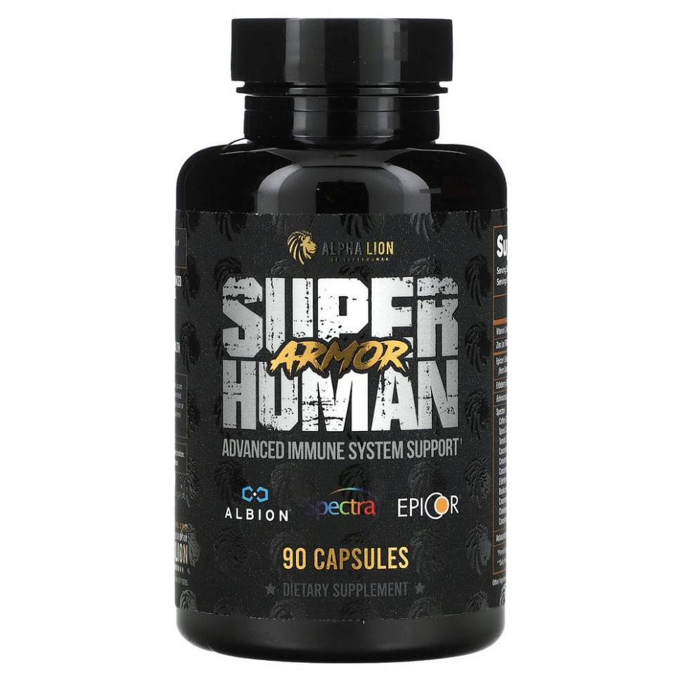 ������ ������ ALPHA LION, SuperHuman Armor`` 90 ������  IHerb (������) ����