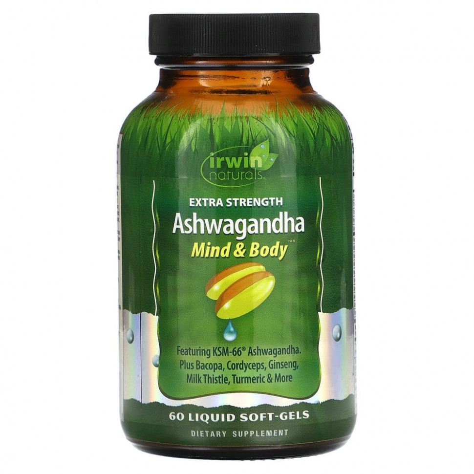  Irwin Naturals, Ashwagandha,    , 60      -     , -, 