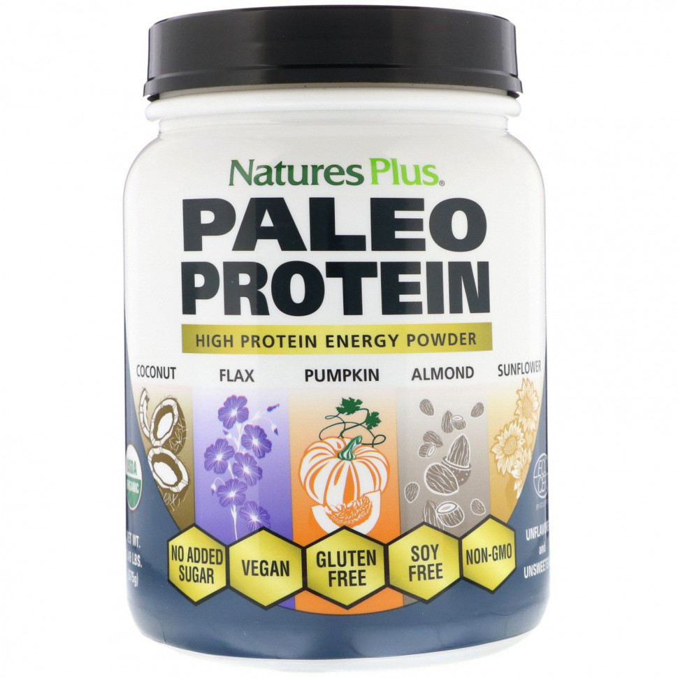  NaturesPlus, Paleo Protein Powder,  ,    , 675  (1,49 )    -     , -, 