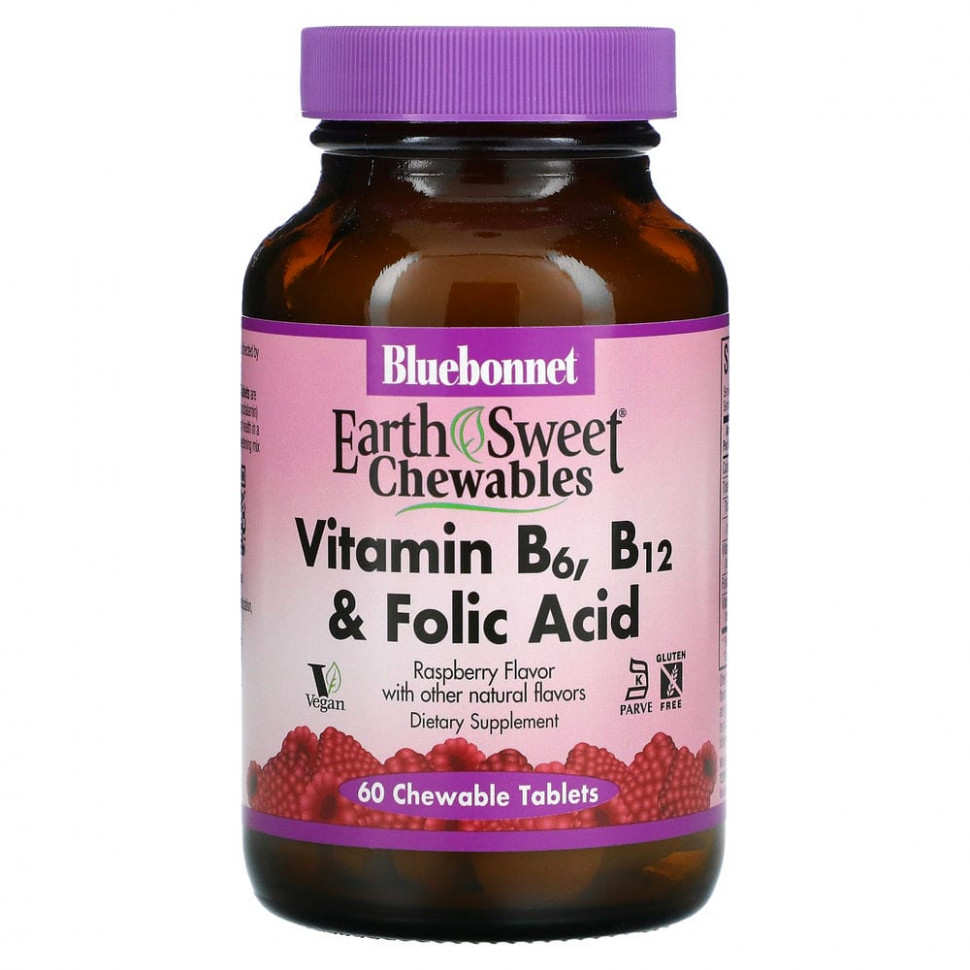  Bluebonnet Nutrition, Earth Sweet,     B6, B12   ,   , 60      -     , -, 