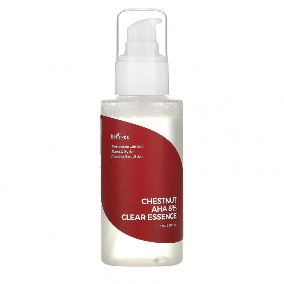  Isntree, Chestnut AHA 8% Clear Essence, 100  (3,38 . )    -     , -, 