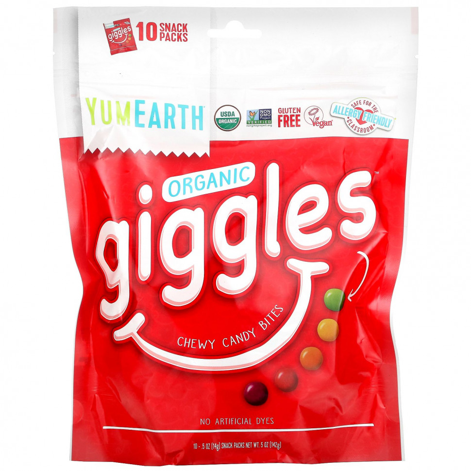  YumEarth, Organic Giggles, 10  ,  14  (0,5 )    -     , -, 