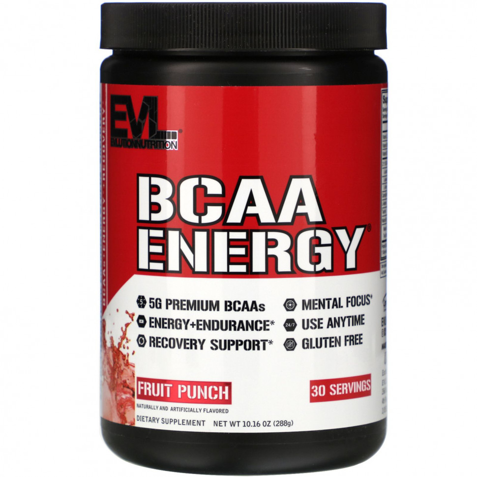  EVLution Nutrition, BCAA Energy,     ,  , 288  (10,16 )    -     , -, 