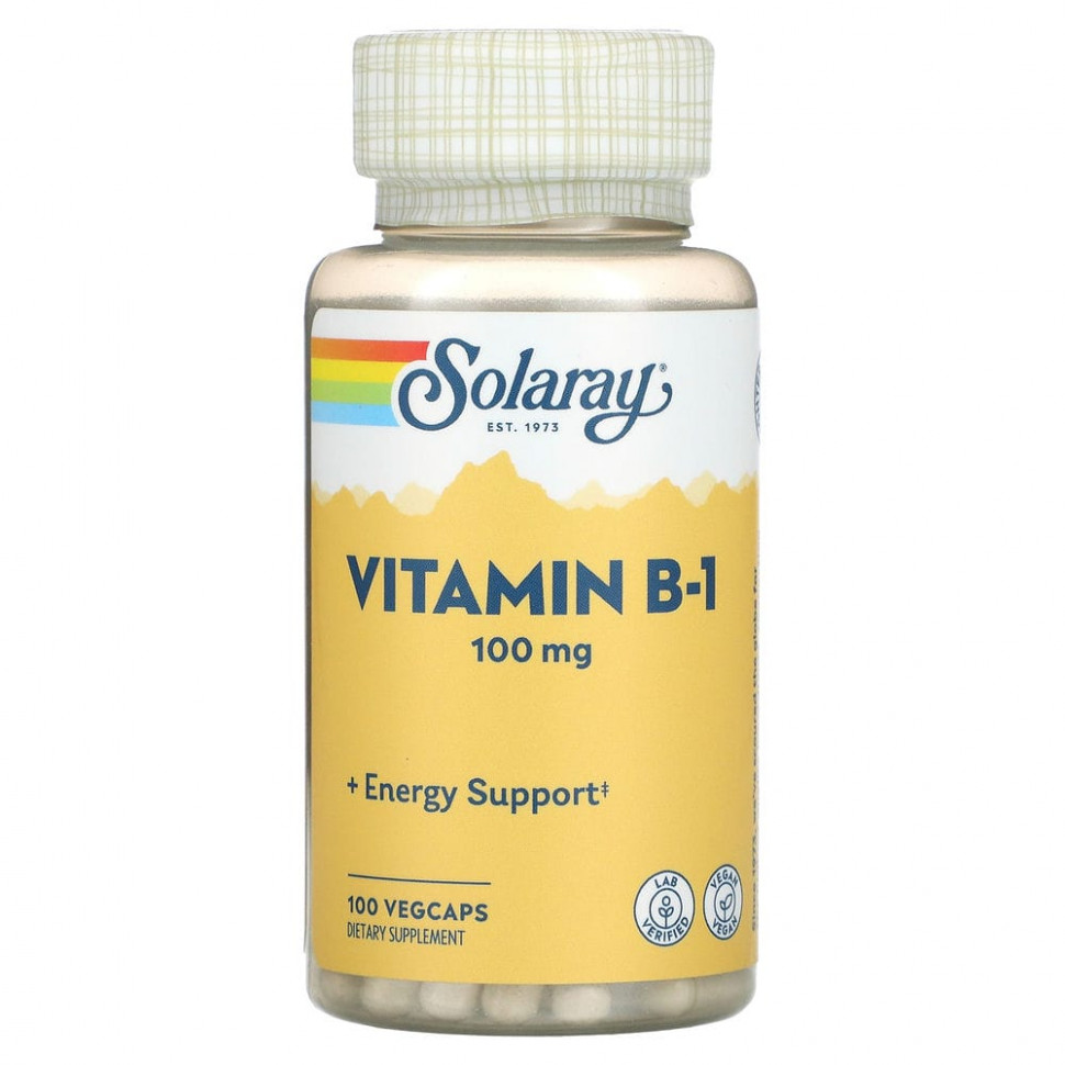 ������ ������ Solaray, ������� �1, 100 ��, 100 ������ VegCaps  IHerb (������) ����