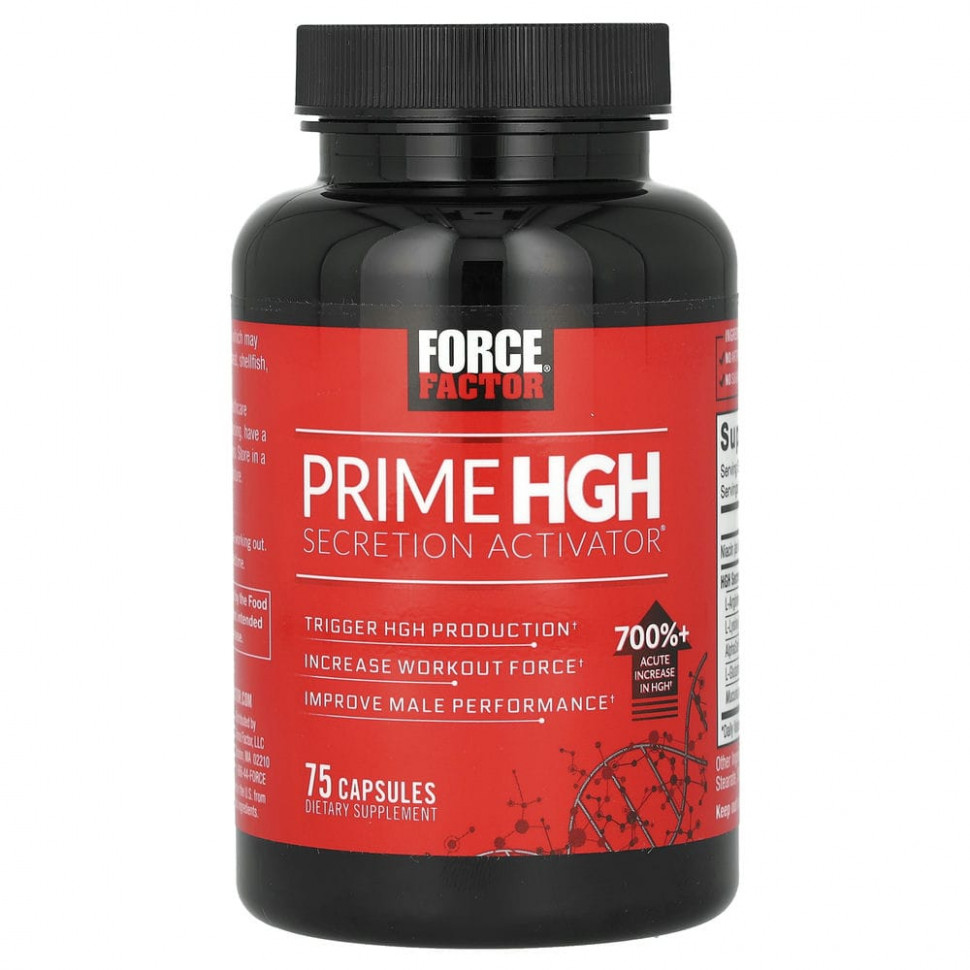  Force Factor, Prime HGH Secretion Activator, 75     -     , -, 