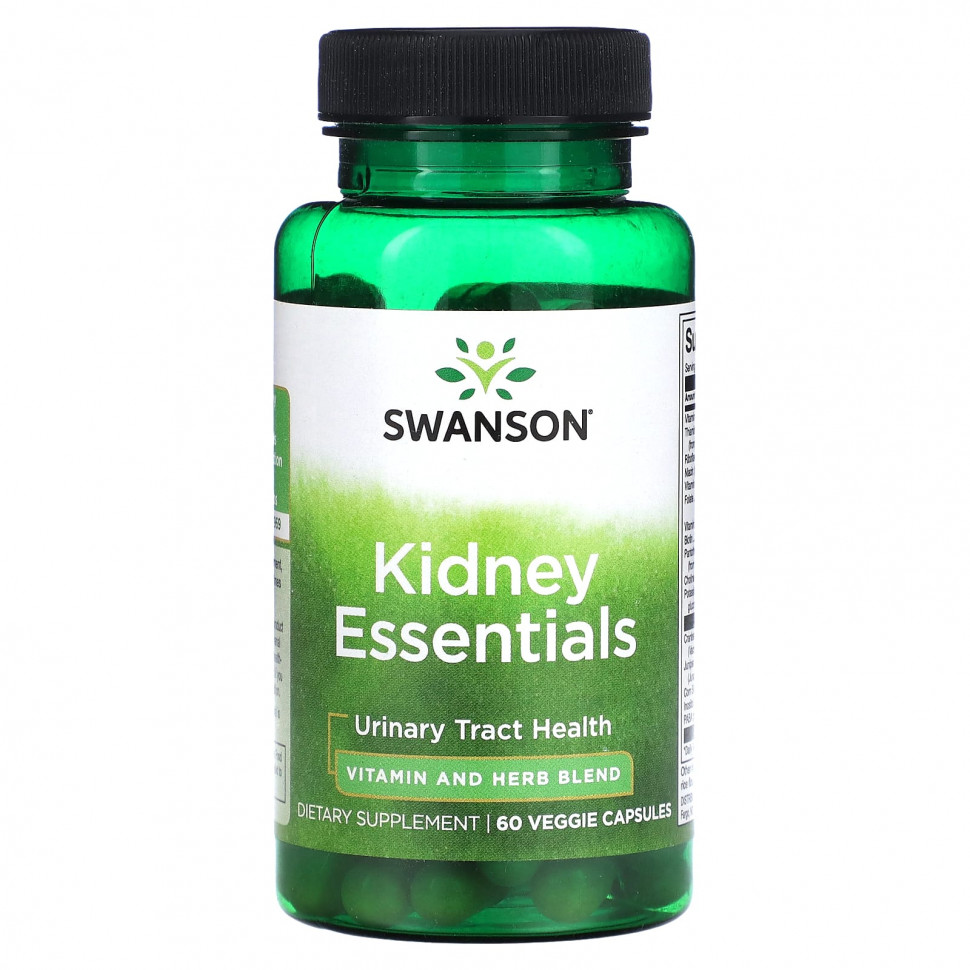 ������ ������ Swanson, Kidney Essentials, 60 ������������ ������  IHerb (������) ����