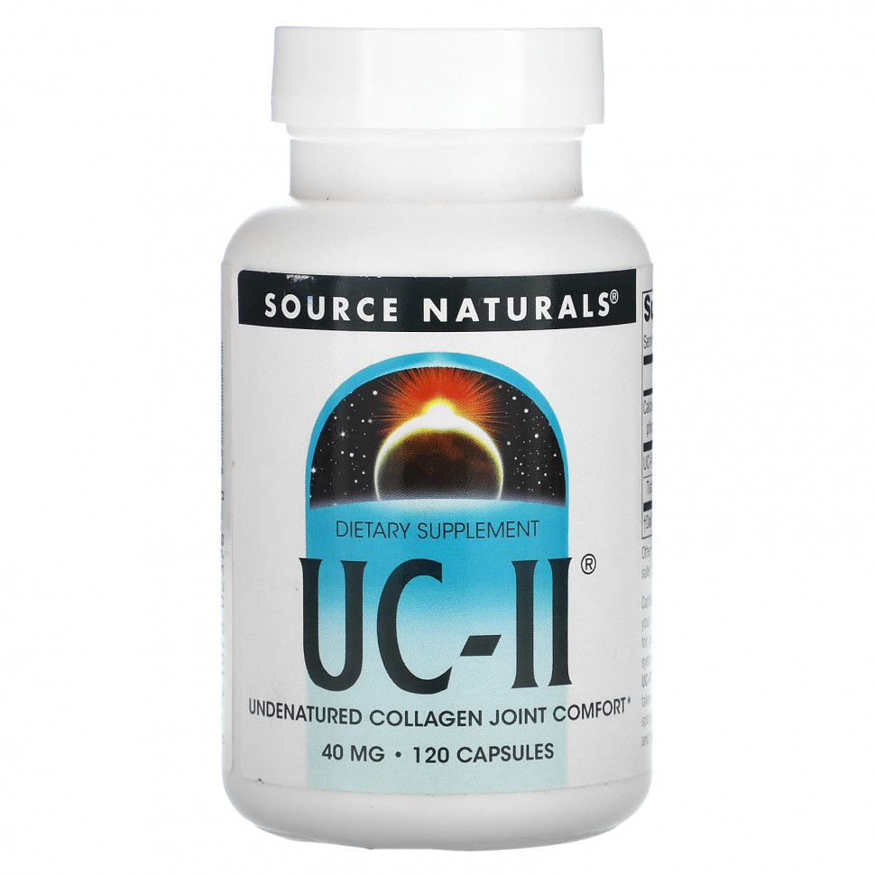 ������ ������ Source Naturals, UC-II, 40 ��, 120 ������  IHerb (������) ����