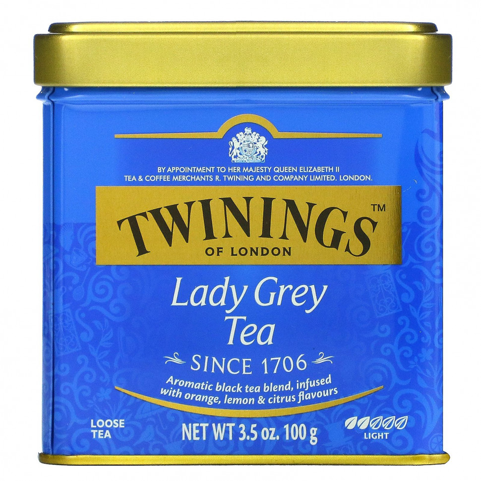  Twinings, Lady Grey,  , 100  (3,5 )    -     , -, 