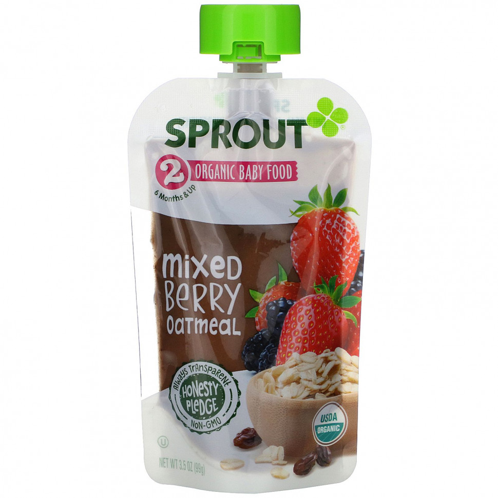  Sprout Organic,  ,  6   ,  , 3,5  (99 )    -     , -, 