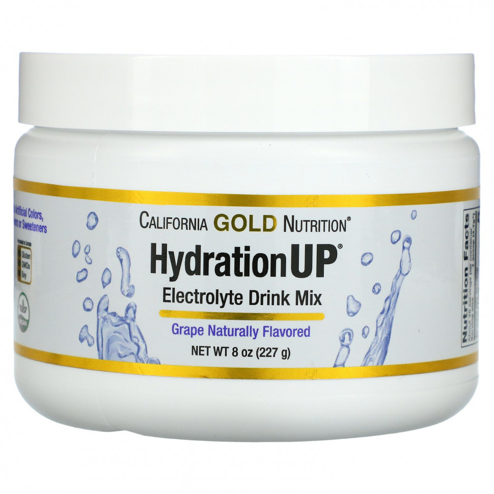  California Gold Nutrition, HydrationUP,     , , 227  (8 )    -     , -, 