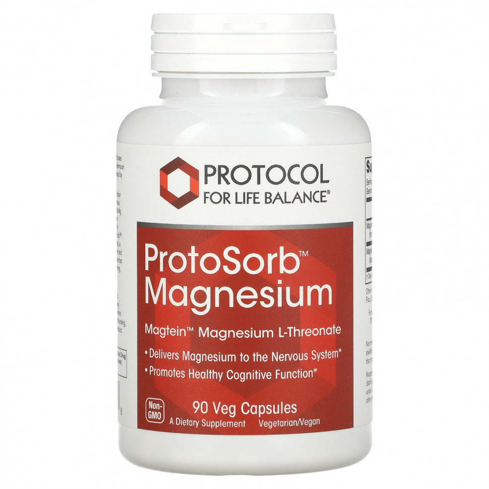 ������ ������ Protocol for Life Balance, Protosorb Magnesium, 90 ������������ ������  IHerb (������) ����