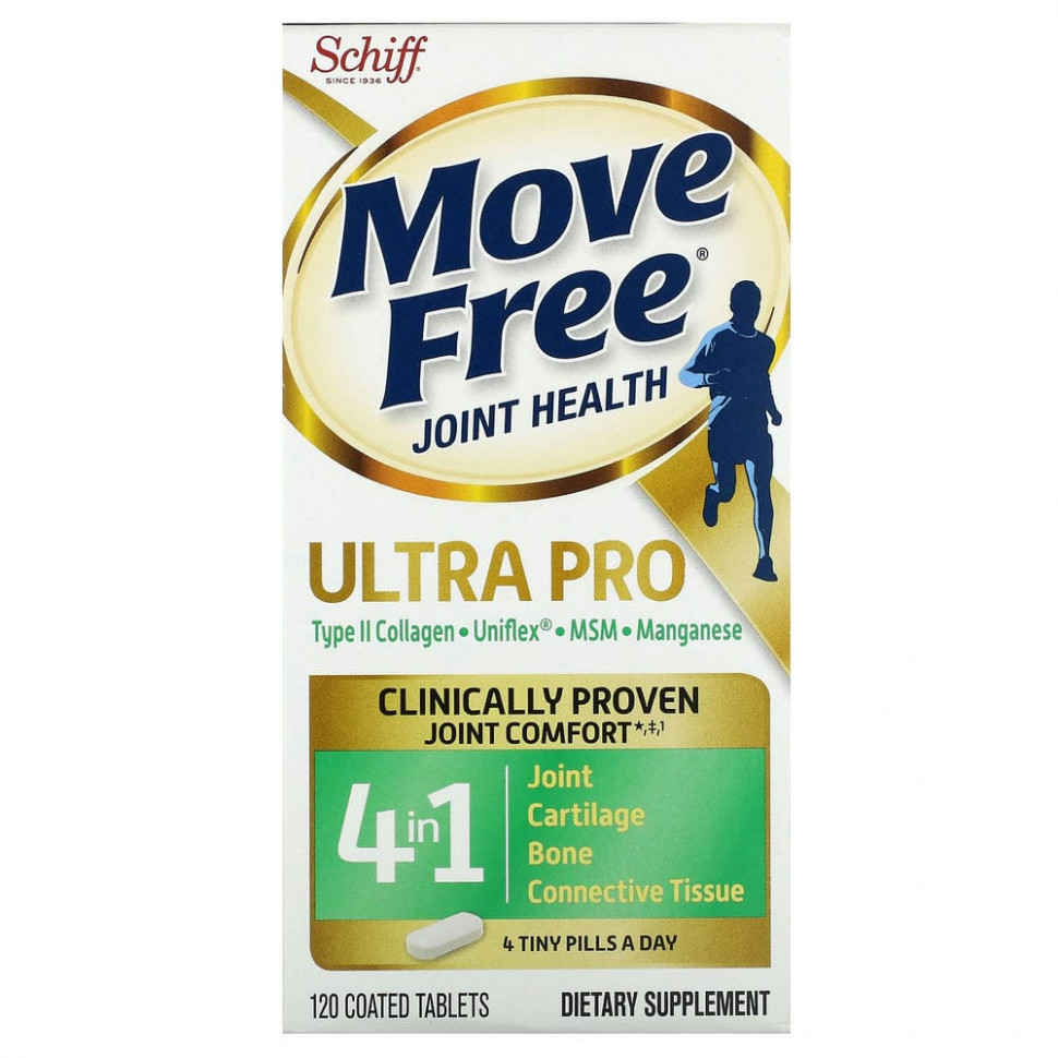  Schiff, Move Free Joint Health, Ultra Pro, 120       -     , -, 