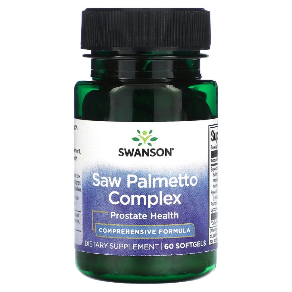 ������ ������ Swanson, Saw Palmetto, 60 ������ ��������  IHerb (������) ����
