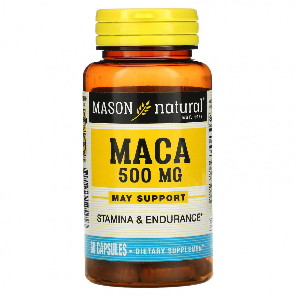 ������ ������ Mason Natural, ����, 500 ��, 60 ������  IHerb (������) ����