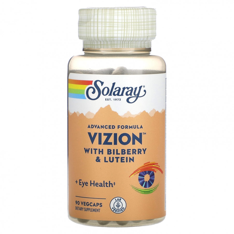  Solaray, Advanced Formula Vizion    , 90      -     , -, 