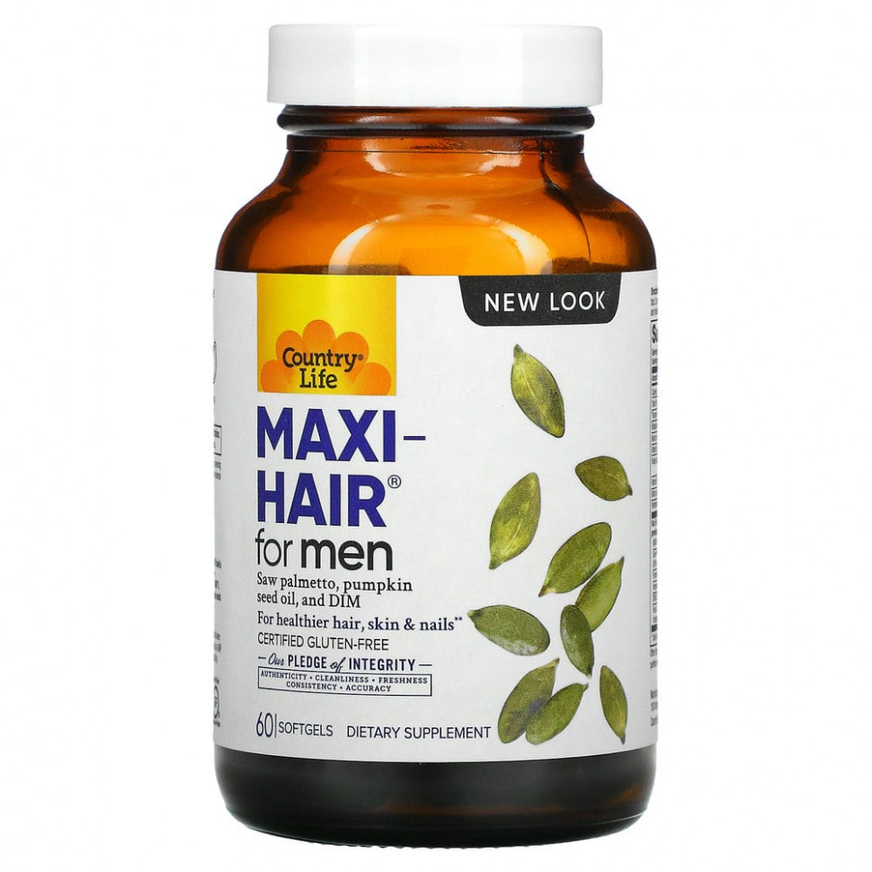 ������ ������ Country Life, Maxi-Hair ��� ������, 60 ������ ����������� ������  IHerb (������) ����