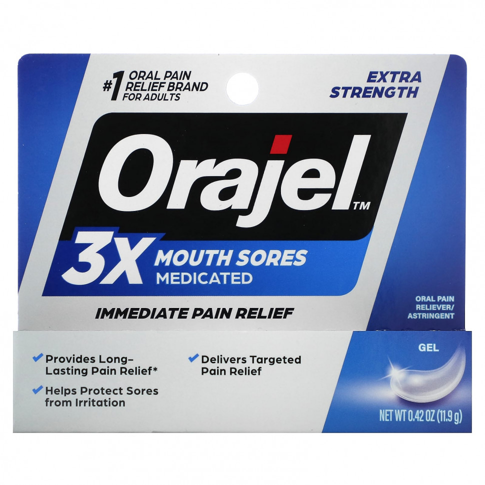   Orajel, 3X      ,  , 11,9  (0,42 )  IHerb () 