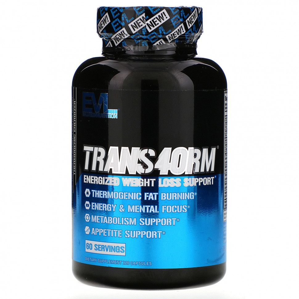  EVLution Nutrition, Trans4orm,     , 120     -     , -, 