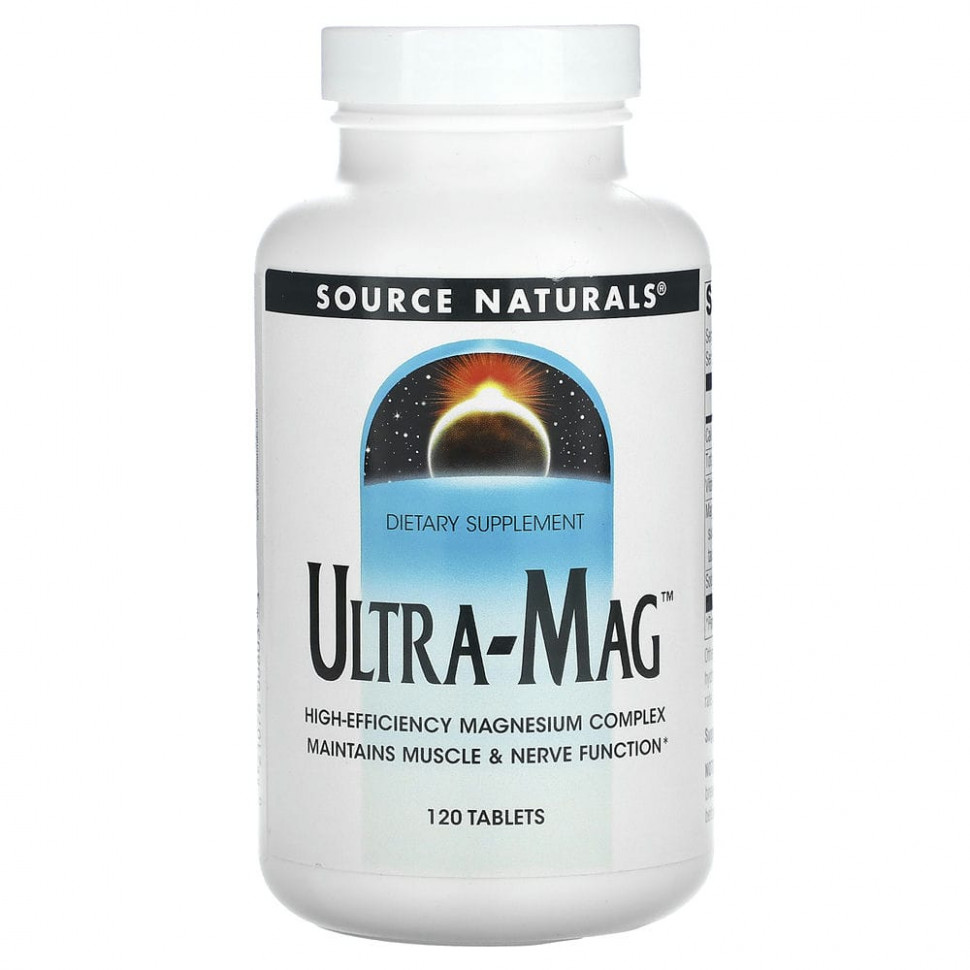 ������ ������ Source Naturals, Ultra-Mag, 120 ��������  IHerb (������) ����