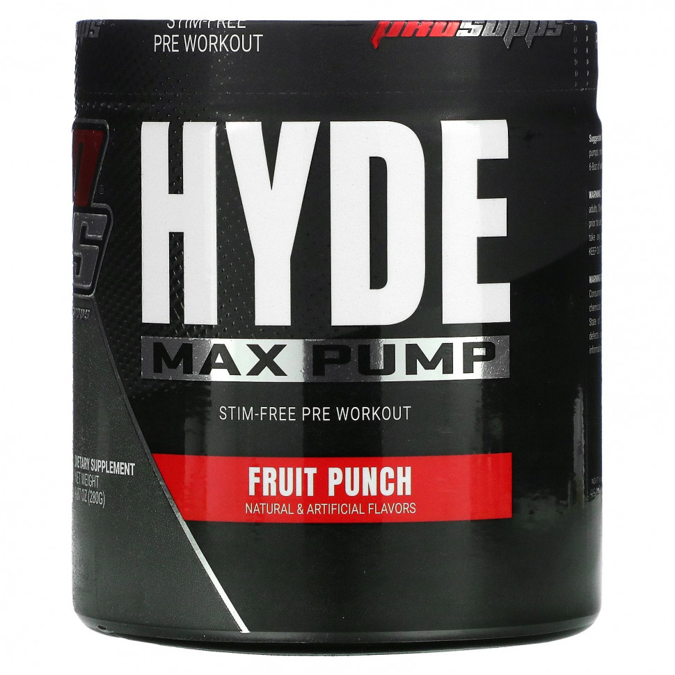  ProSupps, Hyde Max Pump,    ,  , 280  (9,87 )    -     , -, 