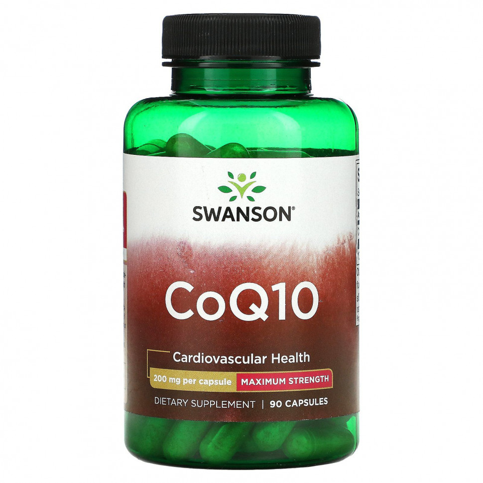  Swanson, CoQ10, 200 , 90     -     , -, 