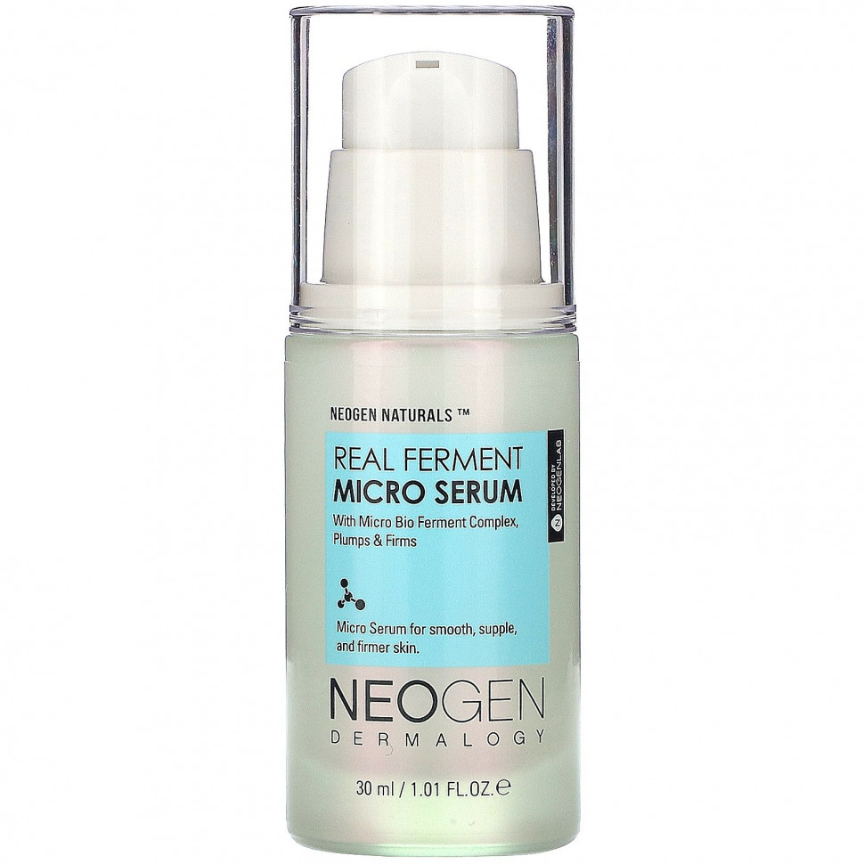 ������ ������ Neogen, Real Ferment Micro Serum, �������������� � ����������, 30 �� (1,01 �����)  IHerb (������) ����