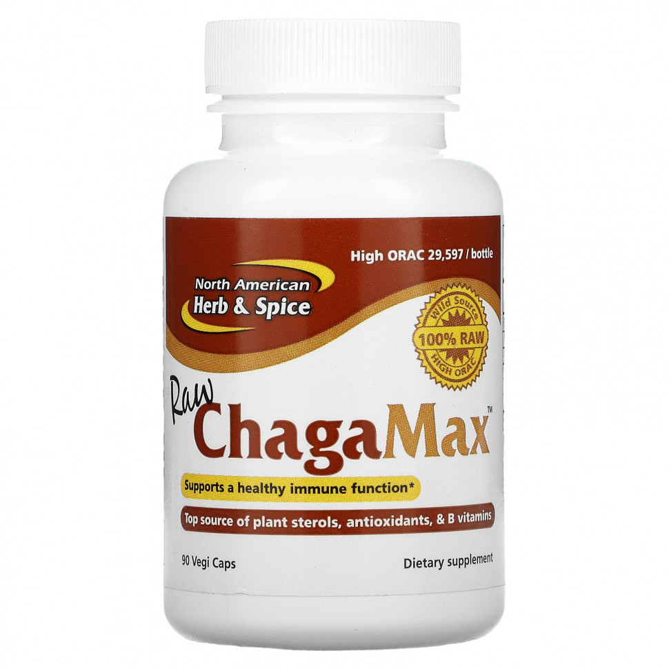  North American Herb & Spice,  ChagaMax, 90      -     , -, 