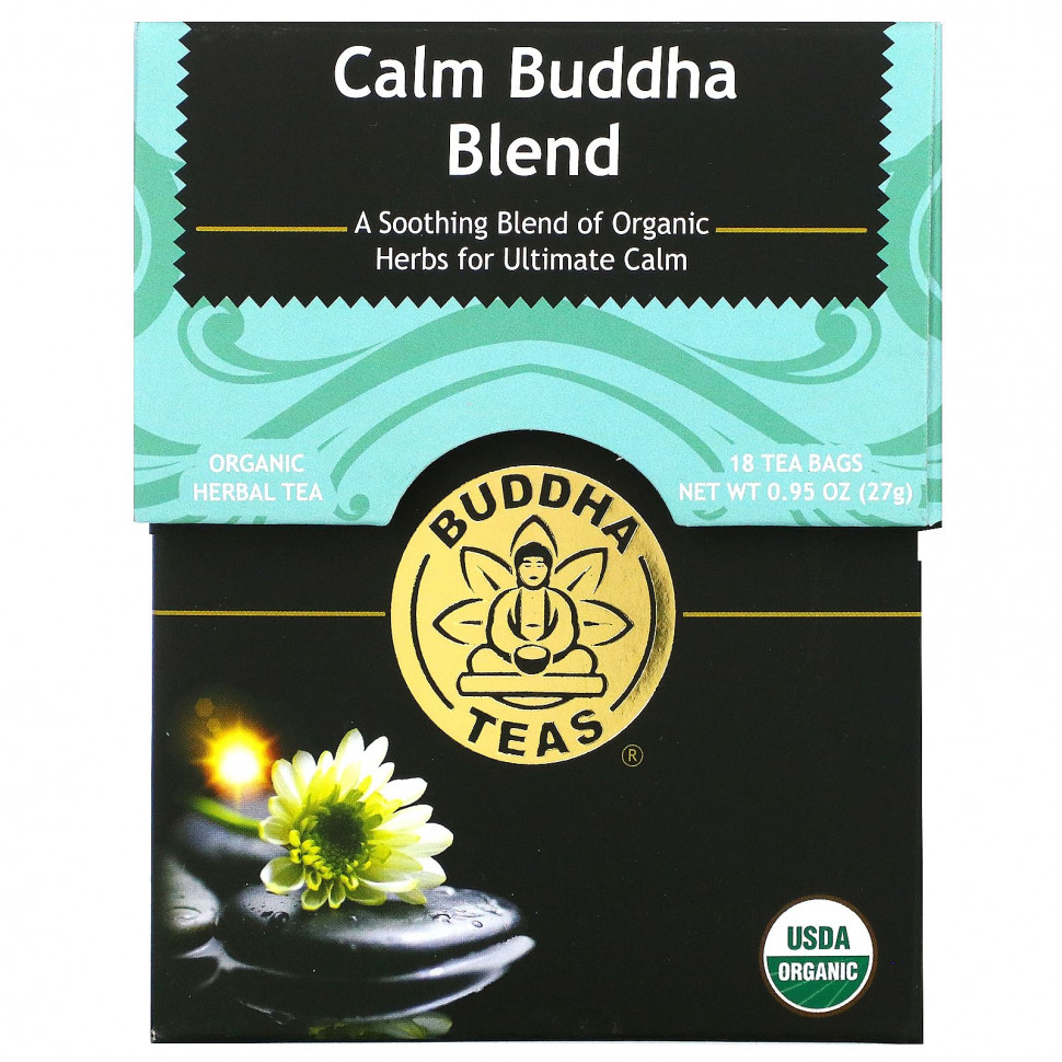 ������ ������ Buddha Teas, Calm Buddha Blend, 18 ������ ���������, 27 � (0,95 �����)  IHerb (������) ����