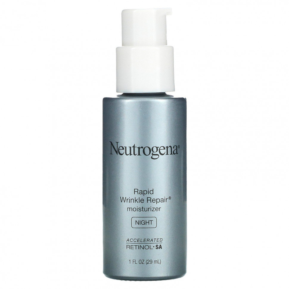  Neutrogena, Rapid Wrinkle Repair Moisturizer, Night, 1 fl oz (29 ml)    -     , -, 