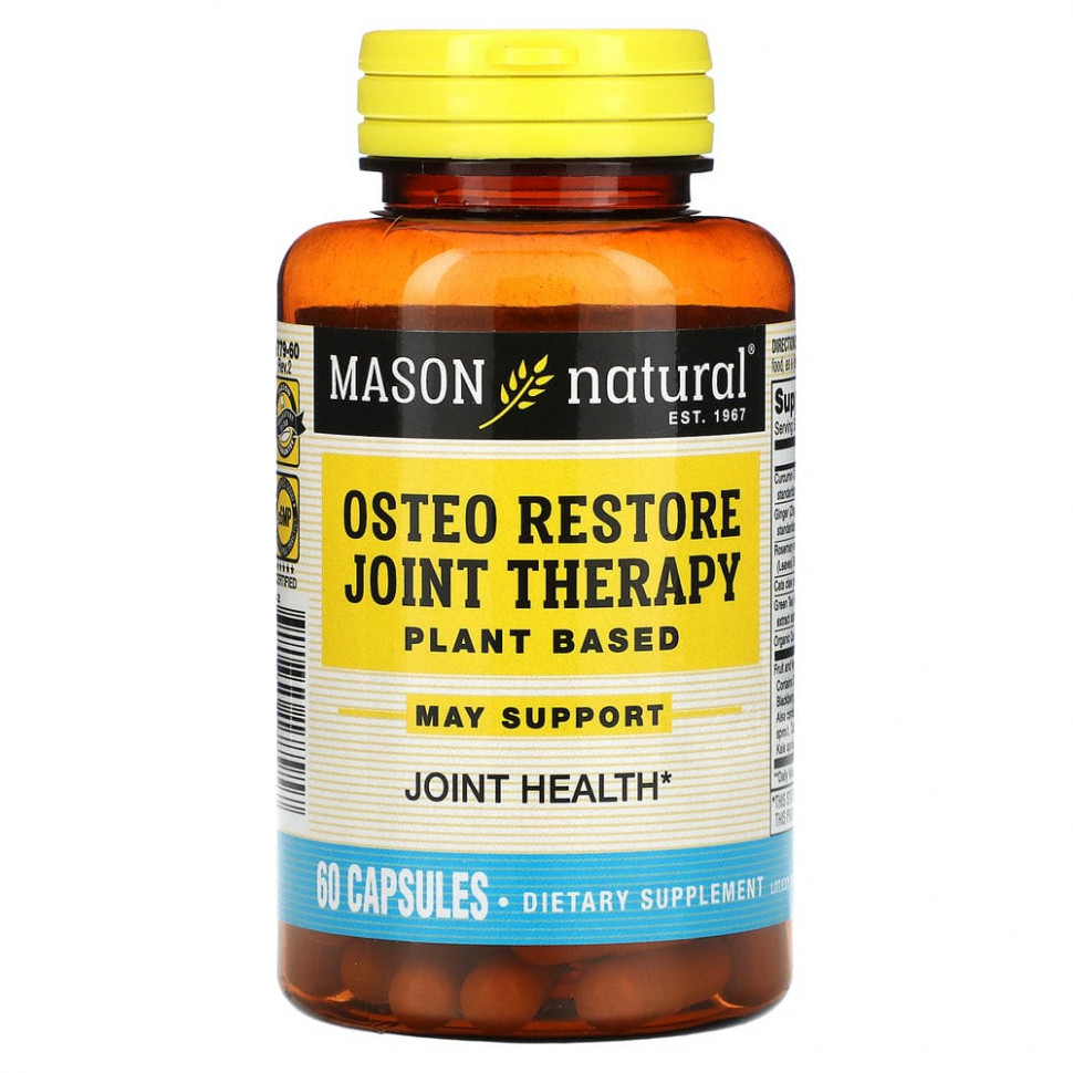  Mason Natural, Osteo Restore Joint Therapy, 60     -     , -, 