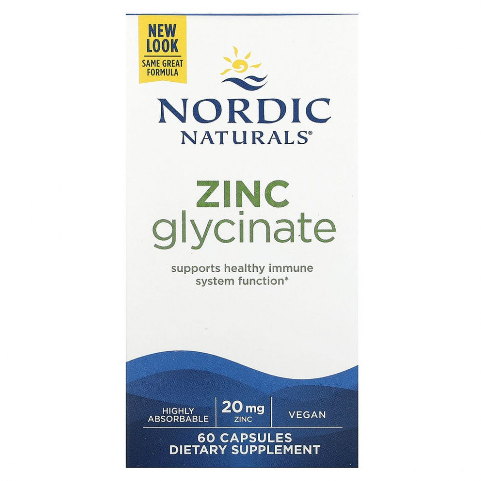 ������ ������ Nordic Naturals, �������� �����, 20 ��, 60 ������  IHerb (������) ����