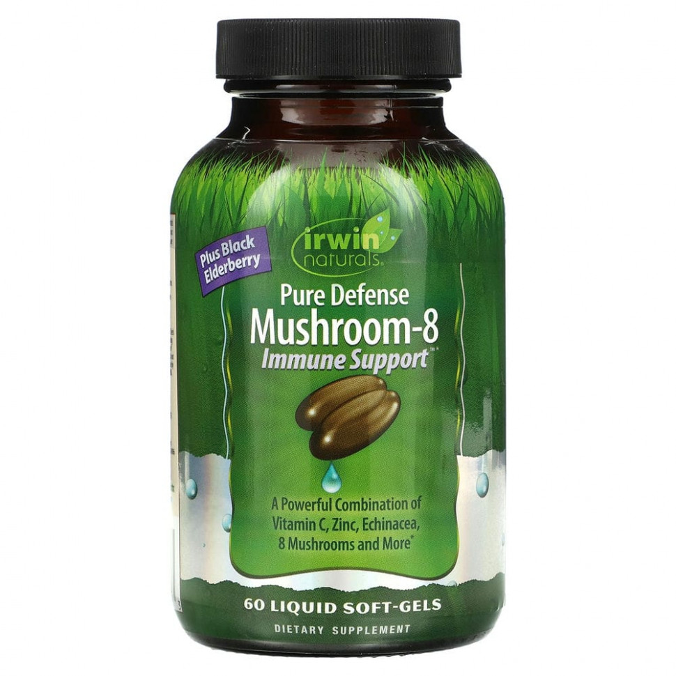  Irwin Naturals, Immune Support,   8     , 60      -     , -, 