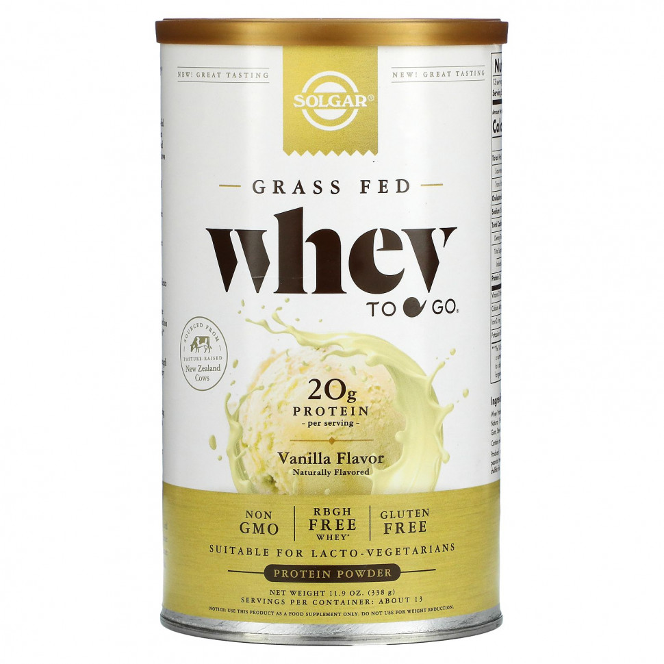  Solgar, Whey To Go,  ,    ,   , 338  (11,9 )    -     , -, 