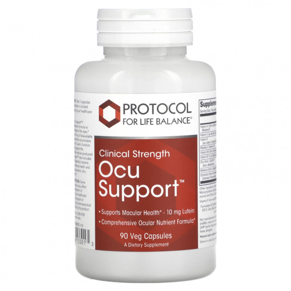  Protocol for Life Balance, Ocu Support,  , 90      -     , -, 