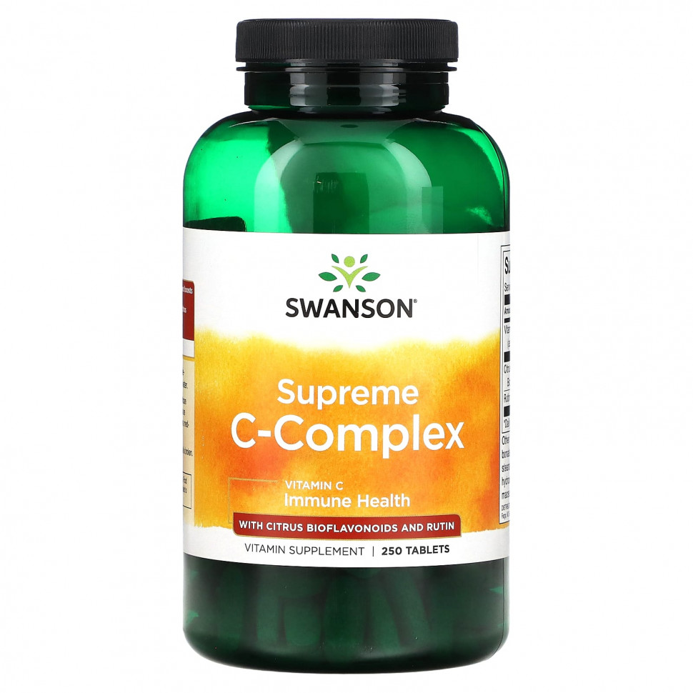 ������ ������ Swanson, Supreme C-Complex � ����������� ��������������� � �������, 250 ��������  IHerb (������) ����