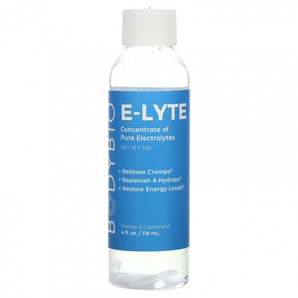 ������ ������ BodyBio, E-Lyte, 118 �� (4 ����. �����)  IHerb (������) ����
