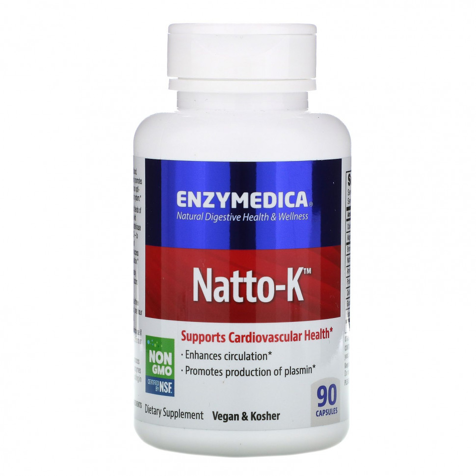  Enzymedica, Natto-K,  - , 90     -     , -, 