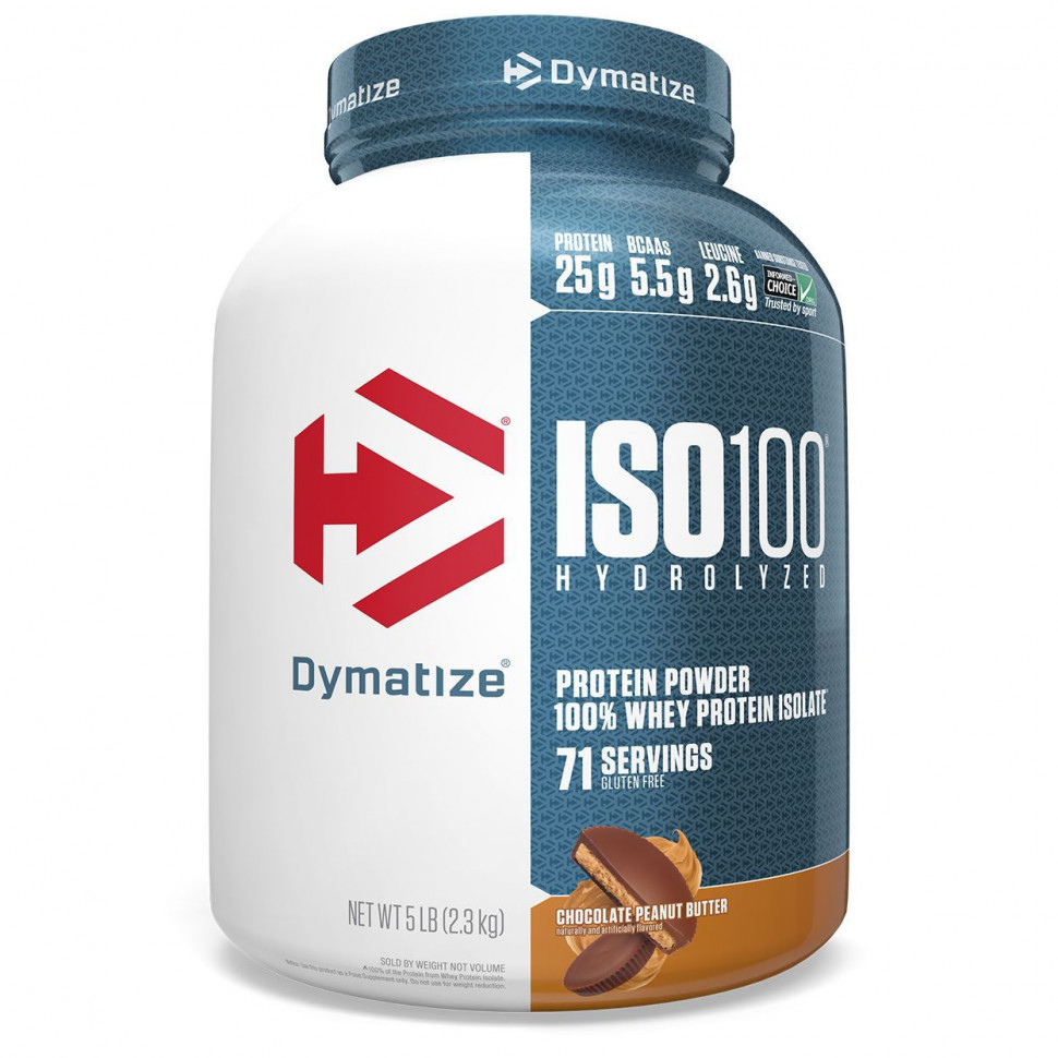  Dymatize Nutrition, ISO100,  100%   ,    , 2,3  (5 )    -     , -, 