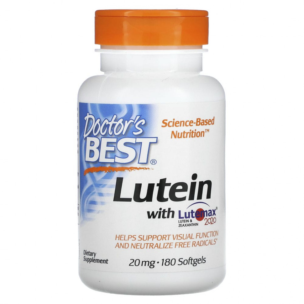  Doctor's Best,   Lutemax 2020, 20 , 180     -     , -, 